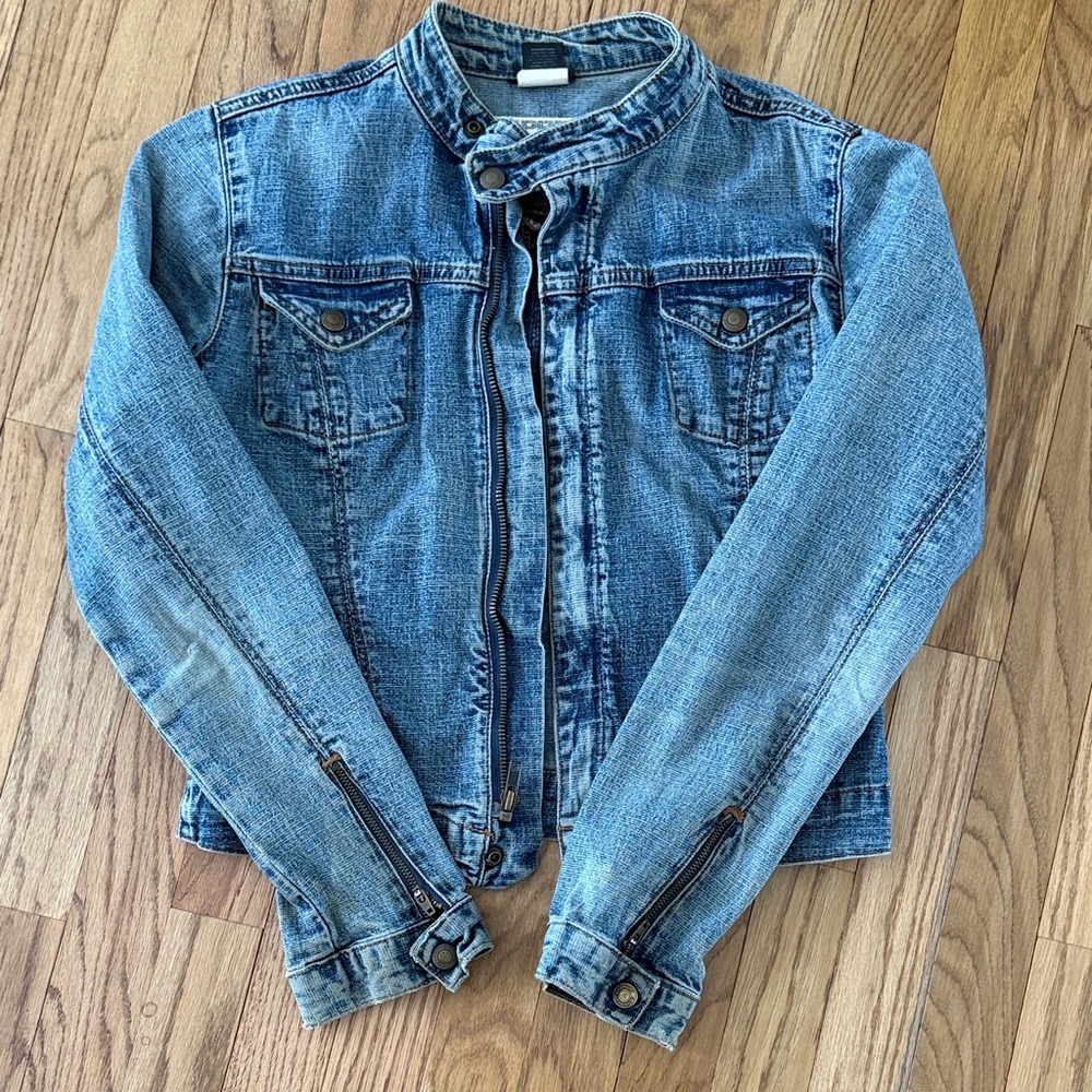 Express Women Stylish Blue Denim Jacket